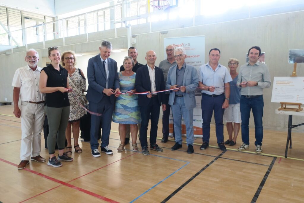 Inauguration Centrale PV Saint-Jorioz