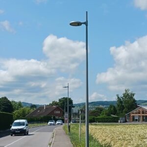 Arthaz - LED sur mat éclairage public